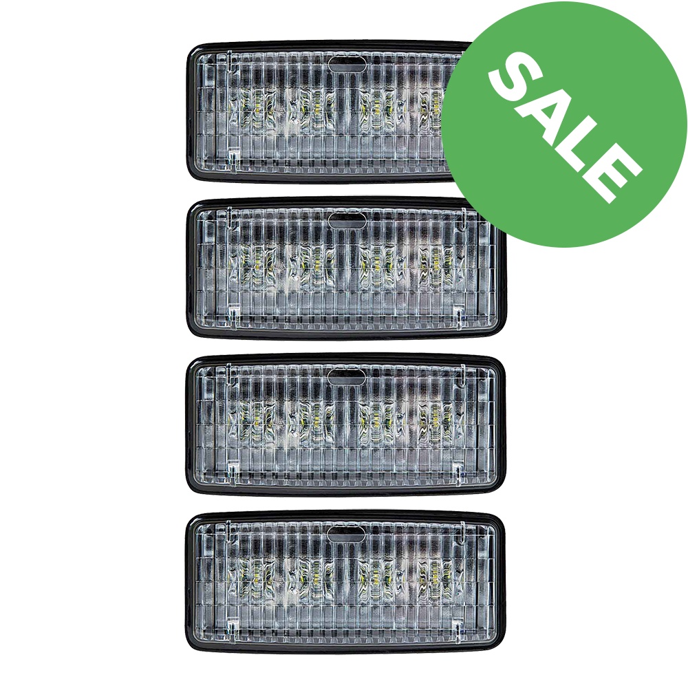 4x Inbouw LED Werklamp John Deere