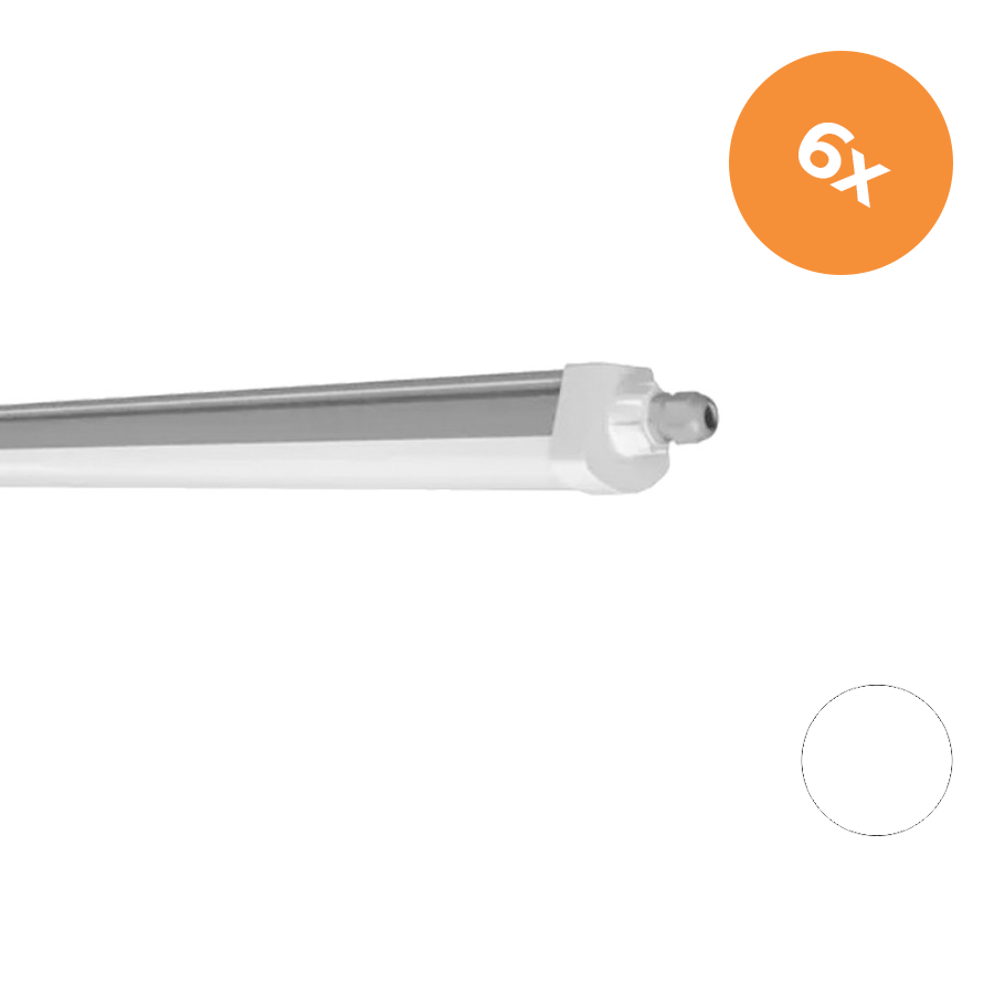 6x Ledvance 23W/4000K 120cm | Vervangt 1x36W 6x Ledvance 23W/4000K 120cm | Vervangt 1x36W