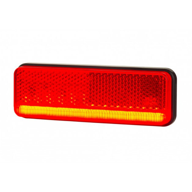 Horpol LED Achtermarkering Rood 12-24V NEON-look Horpol LED Achtermarkering Rood 12-24V NEON-look