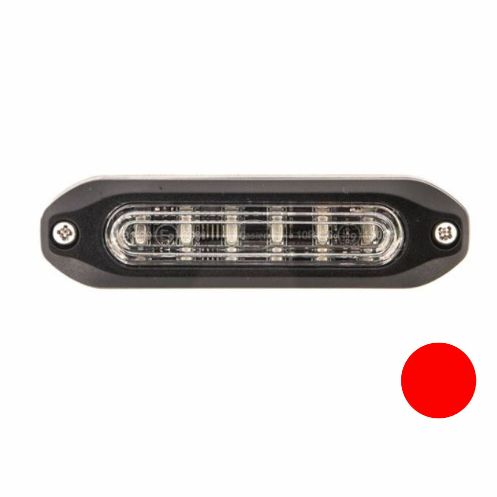 Led Flitser Smal Effect Rood Led Flitser Smal Effect Rood