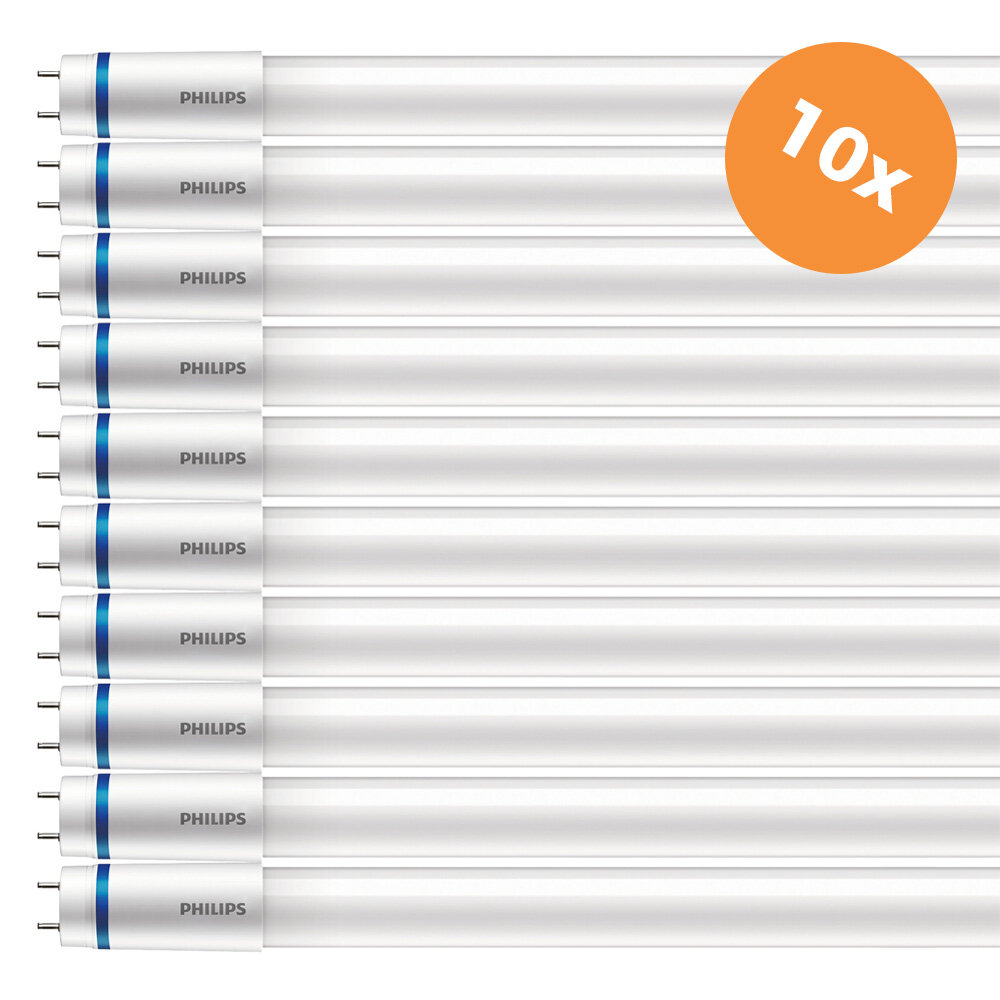 10x Philips Master LED Tube 120cm UO 14,7W 3000K Warmwit T8 10x Philips Master LED Tube 120cm UO 14,7W 3000K Warmwit T8