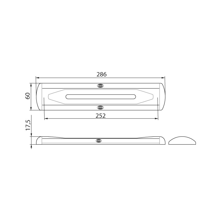 LED Interieurlamp 28,6CM High Power