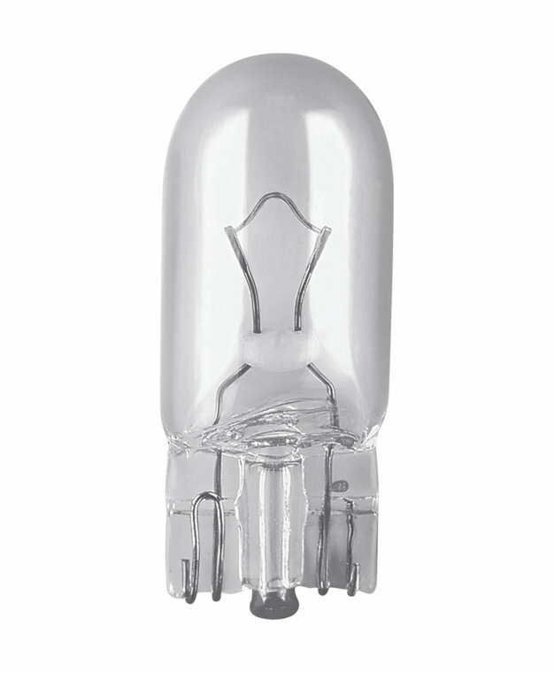 Osram Gloeilamp 24V Original Line W3W, W2.1x9.5d 2 Stuks