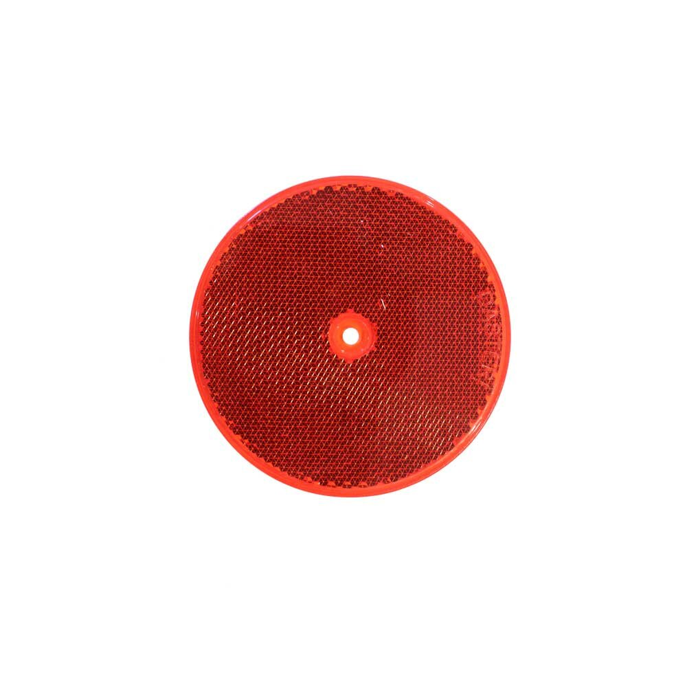 Reflector Rond &Oslash;8,5CM Rood