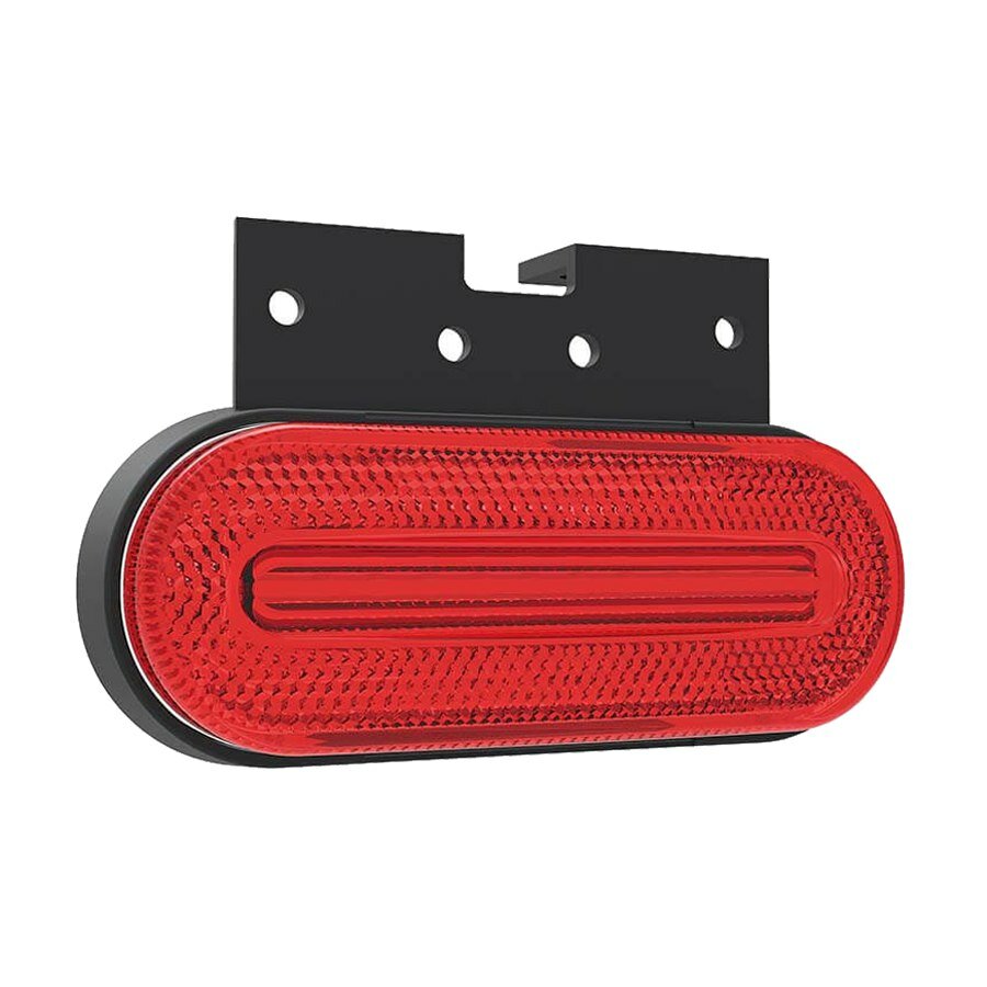 Fristom FT-070 C+K LED Markeringslamp Rood ADR Met Beugel Fristom FT-070 C+K LED Markeringslamp Rood ADR Met Beugel