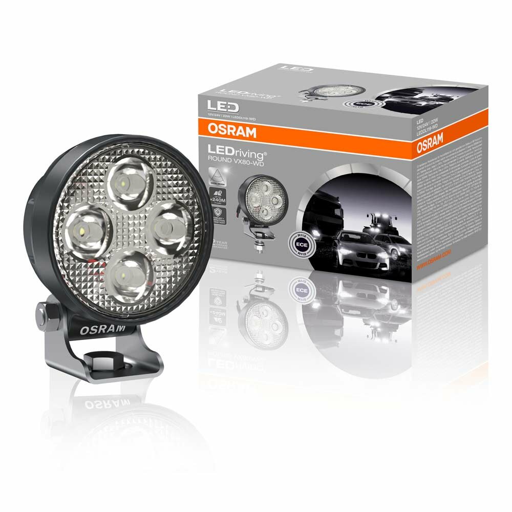 Osram LED Verstraler Rond VX80-WD Osram LED Verstraler Rond VX80-WD