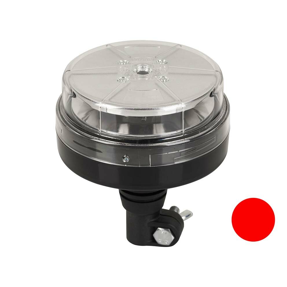 LED zwaailamp DIN-montage Rood LED zwaailamp DIN-montage Rood