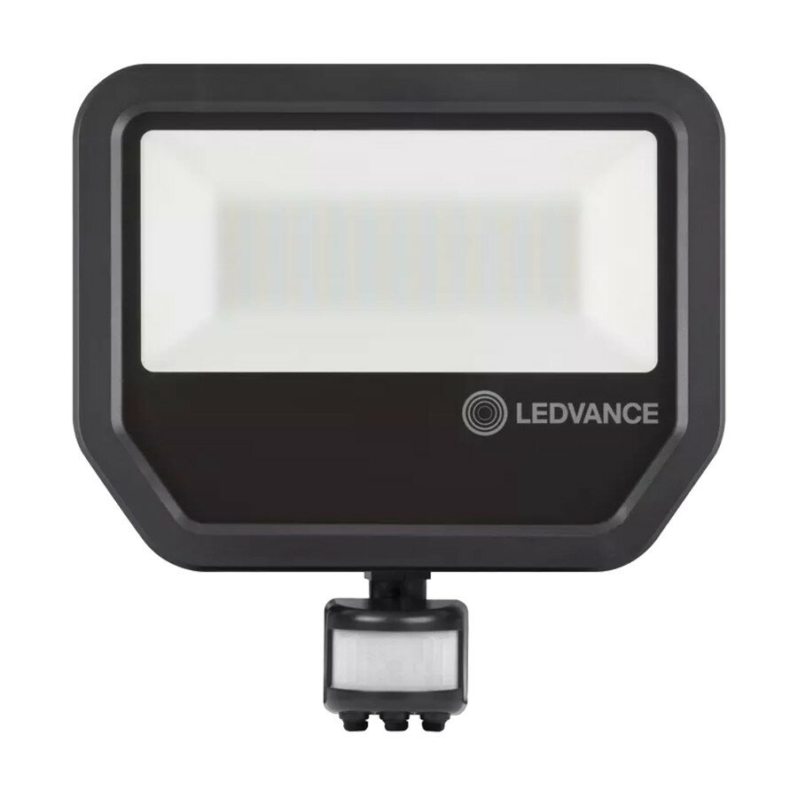 50W LED Bouwlamp 230V + Sensor 4000K