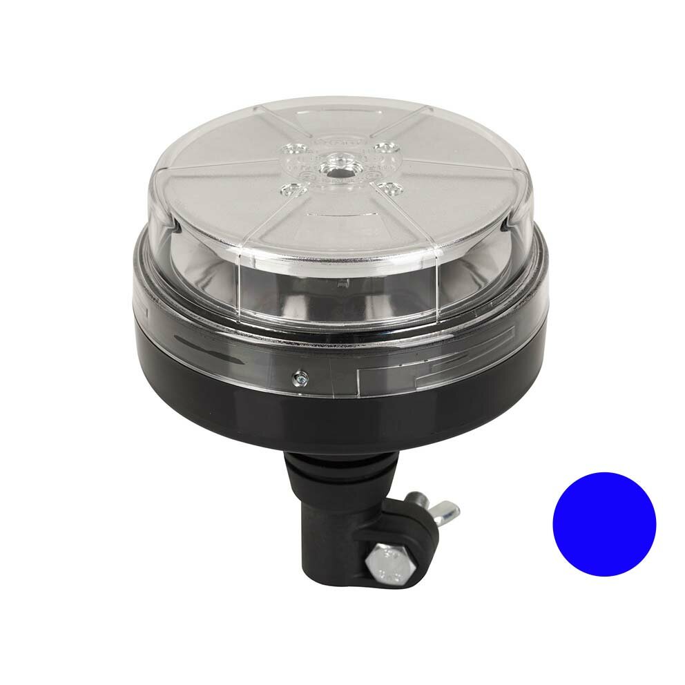LED zwaailamp DIN-montage Blauw LED zwaailamp DIN-montage Blauw