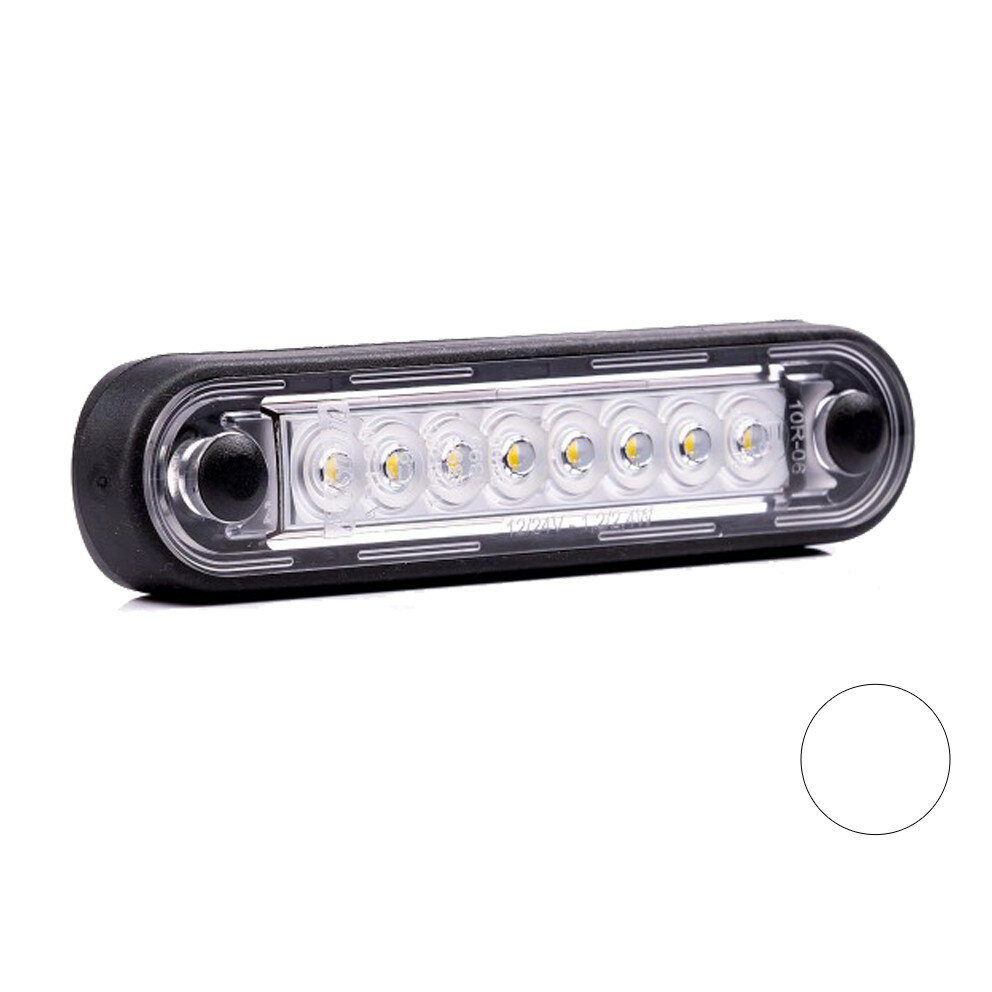 Fristom FT-073 Z LED Markeringslamp Wit Lang Fristom FT-073 Z LED Markeringslamp Wit Lang