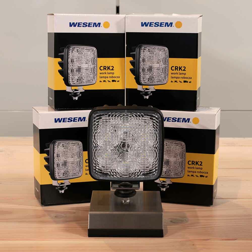 Set Aanbieding 4 Stuks WESEM CRK2B.54202 LED Werklampen Set Aanbieding 4 Stuks WESEM CRK2B.54202 LED Werklampen