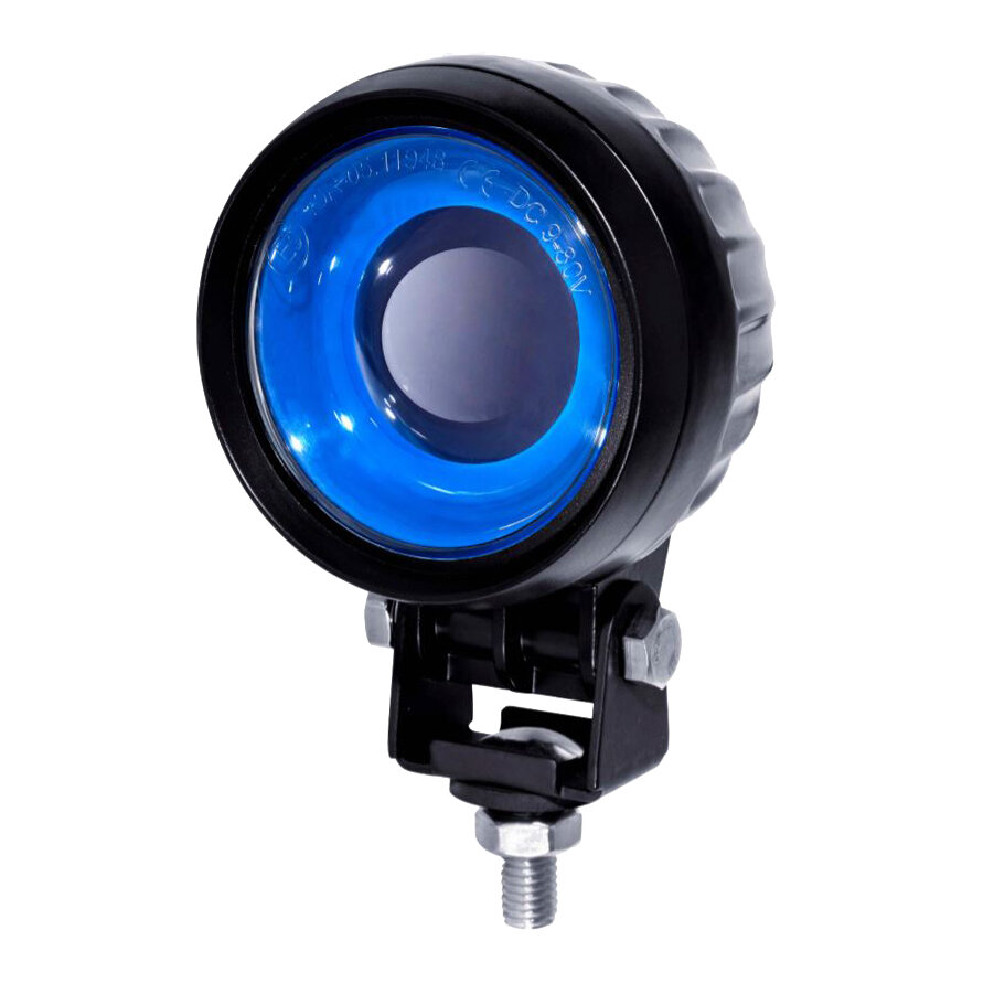 LED Veiligheidspot (Pijl) | Blauw LED Veiligheidspot (Pijl) | Blauw