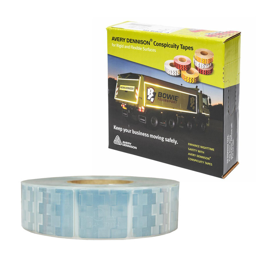Avery V-6790 Contour Reflectietape Wit | Rol 50M Avery V-6790 Contour Reflectietape Wit | Rol 50M