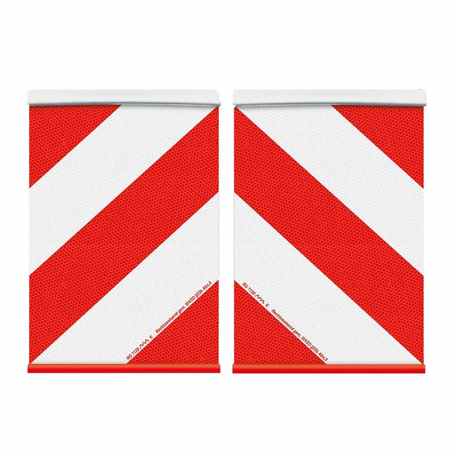 Set Markeringsborden Brede Lading Links + Rechts Set Markeringsborden Brede Lading Links + Rechts