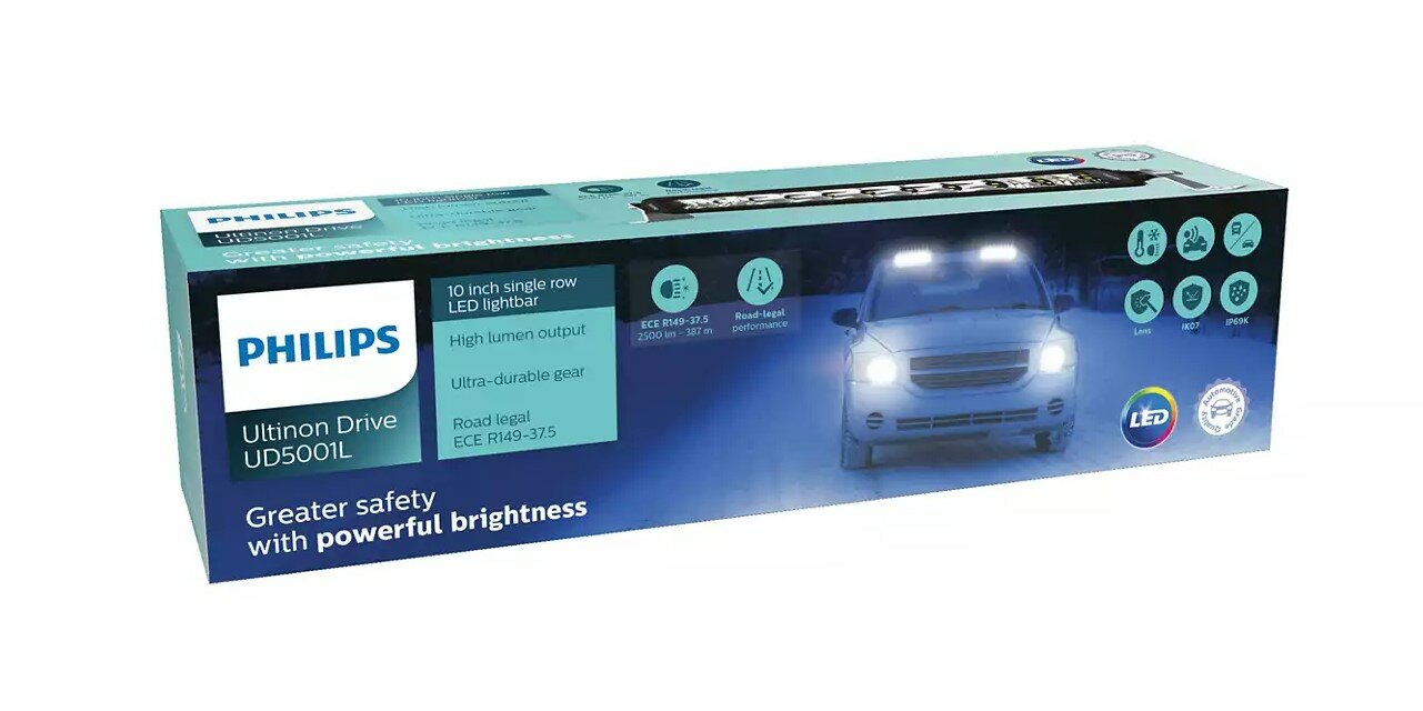 Philips Ultinon Drive 5001L LED Lightbar 10&quot;