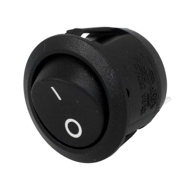Inbouw Aan/Uit Schakelaar Rond 250V 10A Inbouw Aan/Uit Schakelaar Rond 250V 10A