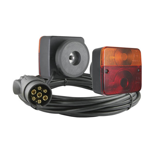 Wesem Verlichtingsset Aanhanger Magnetisch 7 Meter