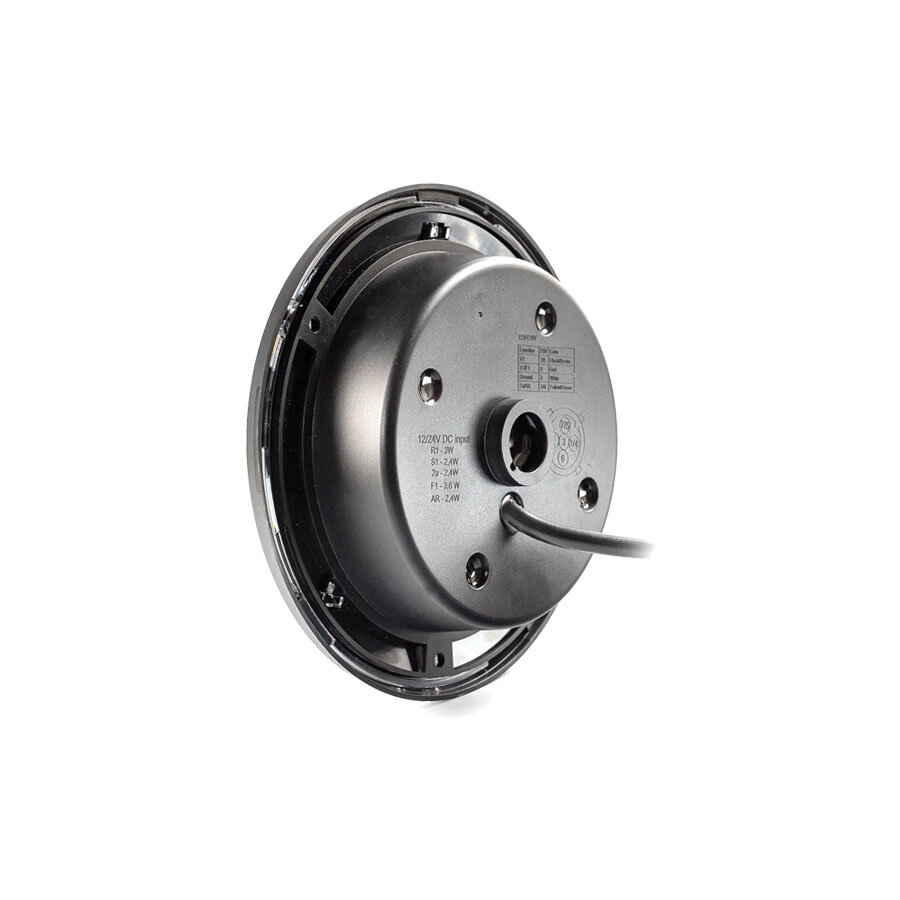 Fristom FT-314 LED Achterlicht 3-Functies Zwart Inbouw