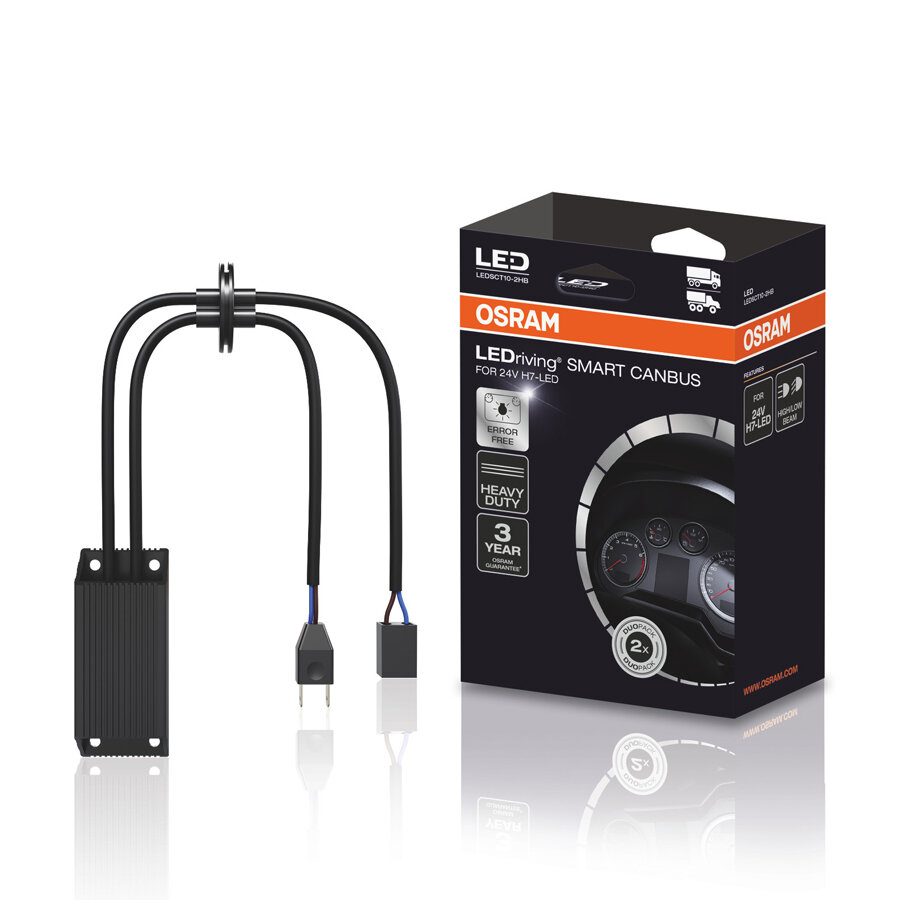 Osram H7 24V LEDriving Smart Canbus LEDSCT10-2HB Osram H7 24V LEDriving Smart Canbus LEDSCT10-2HB