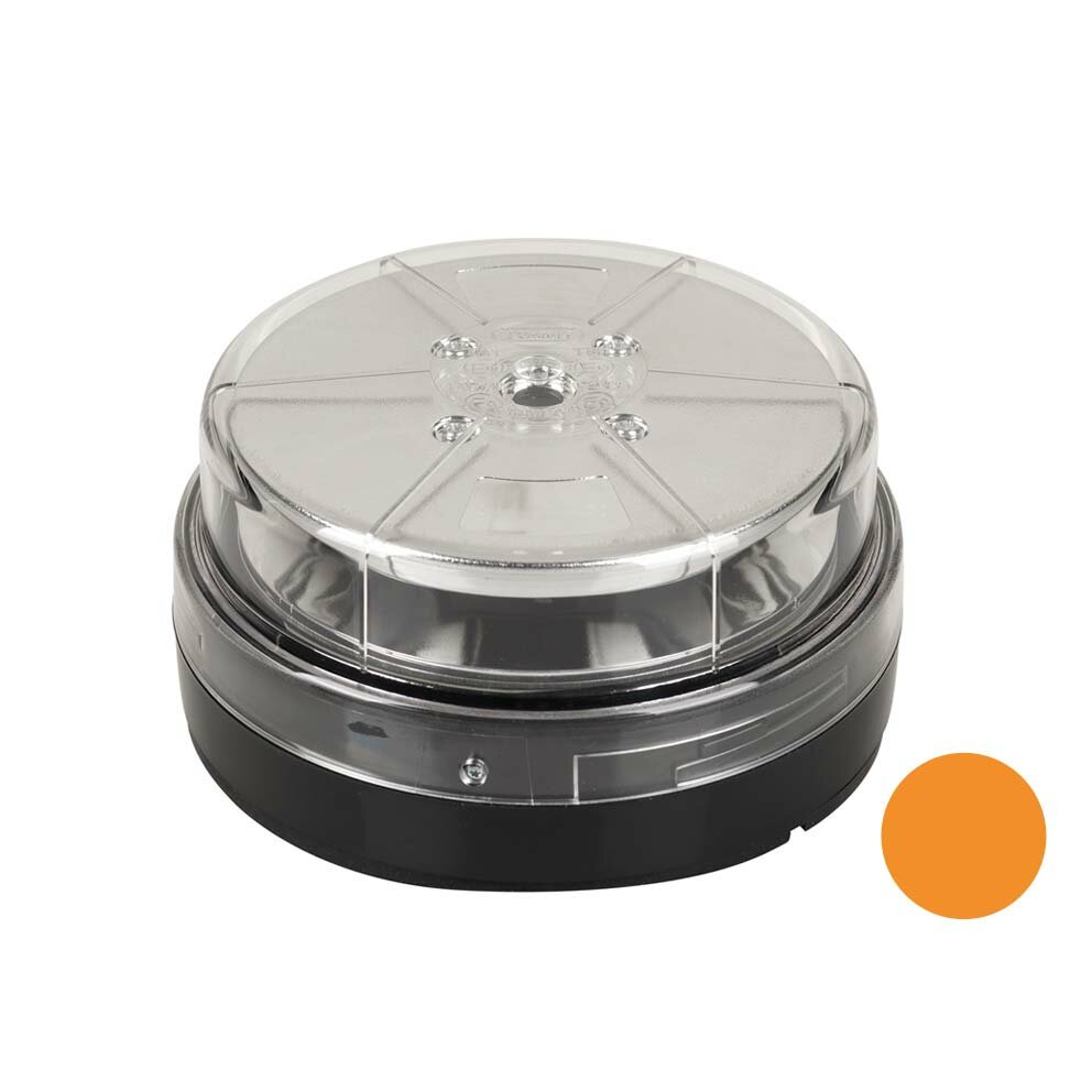 LED Zwaailamp Vaste Montage Oranje LED Zwaailamp Vaste Montage Oranje