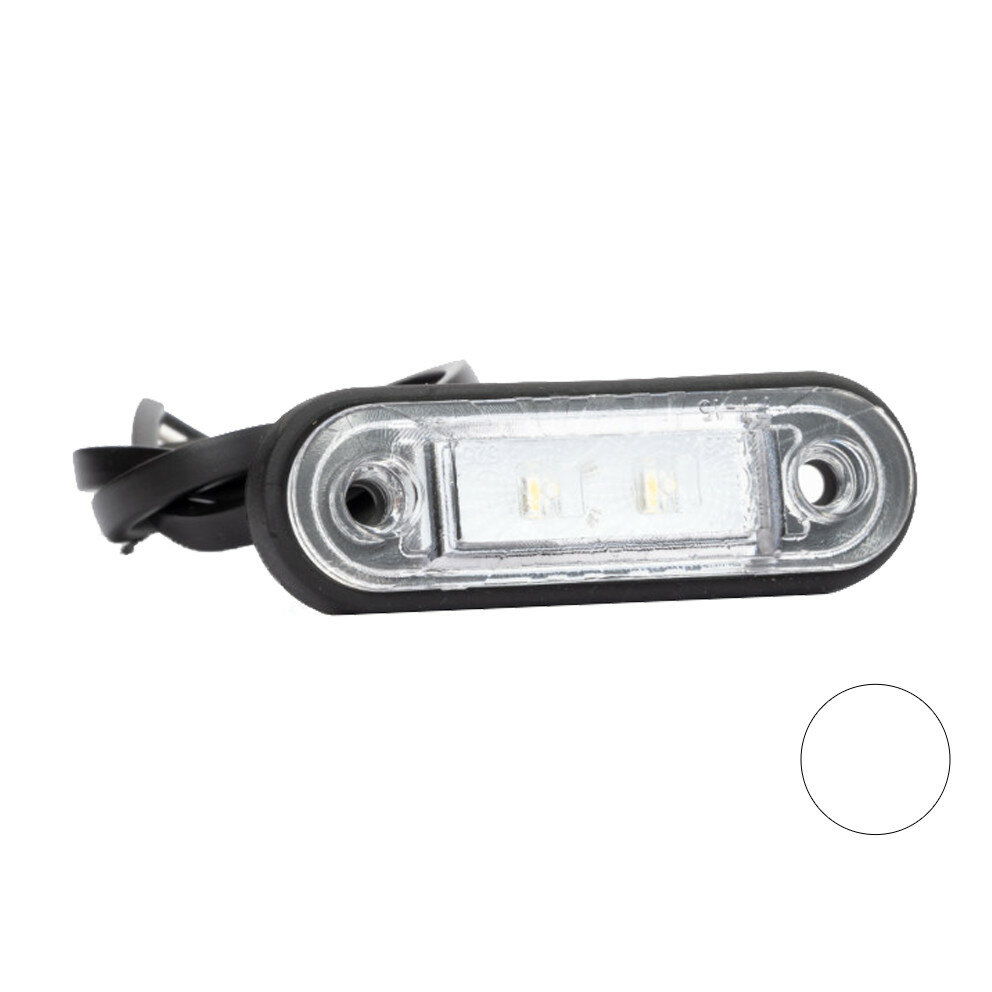 Fristom LED Markeringslamp Wit FT-015 Fristom LED Markeringslamp Wit FT-015