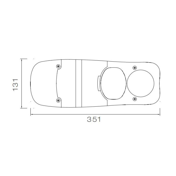 Aspöck Eurofab Achterlicht Glas Links / Rechts