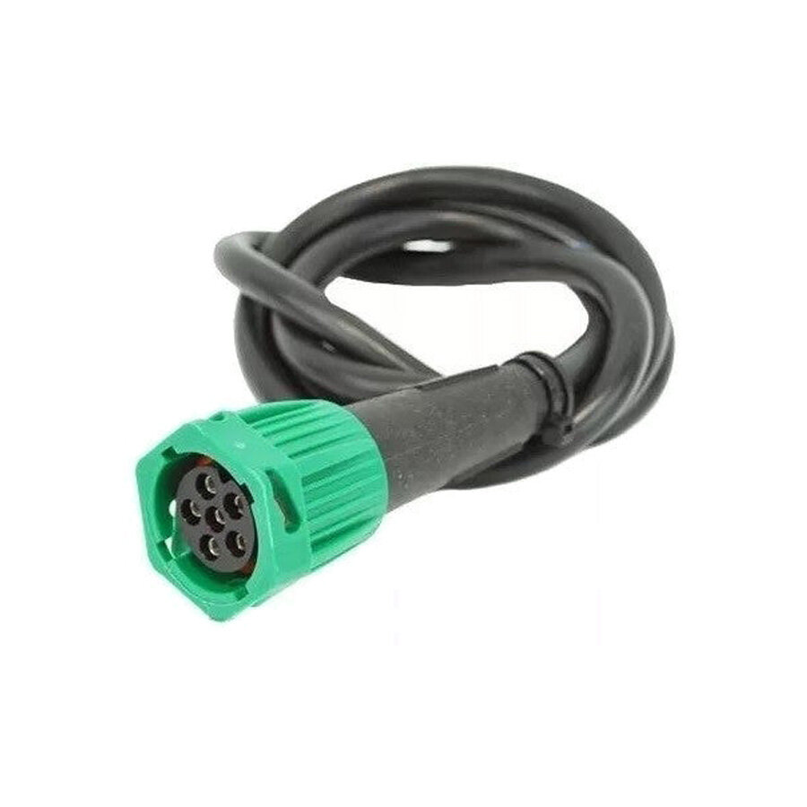 Kabel 6-Polige Bajonet Connector Groen Rechts 2 Meter Kabel 6-Polige Bajonet Connector Groen Rechts 2 Meter