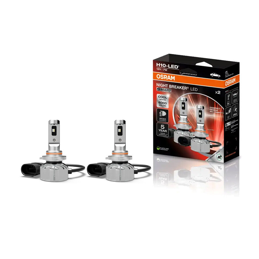 Osram Night Breaker LED Smart H10 ECE-goedgekeurd Set