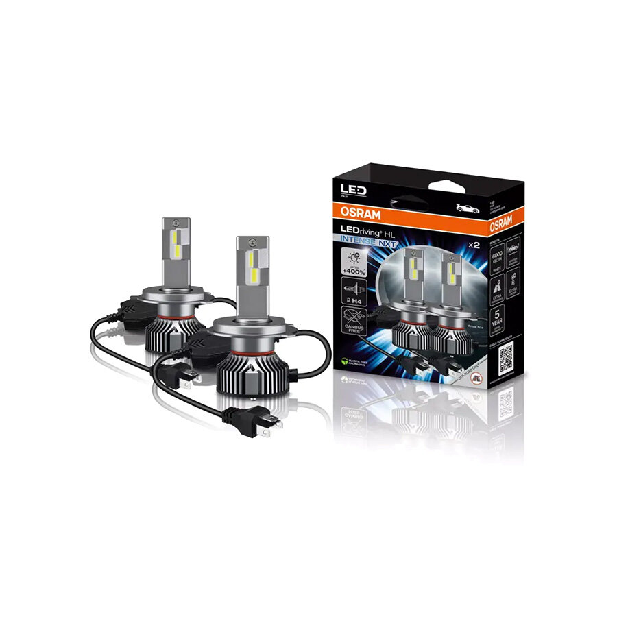 Osram H4 Ledriving HL Intense NXT LED Koplamp Set