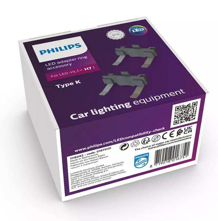 Philips Adapter Ring type K 11180&nbsp;2 Stuks