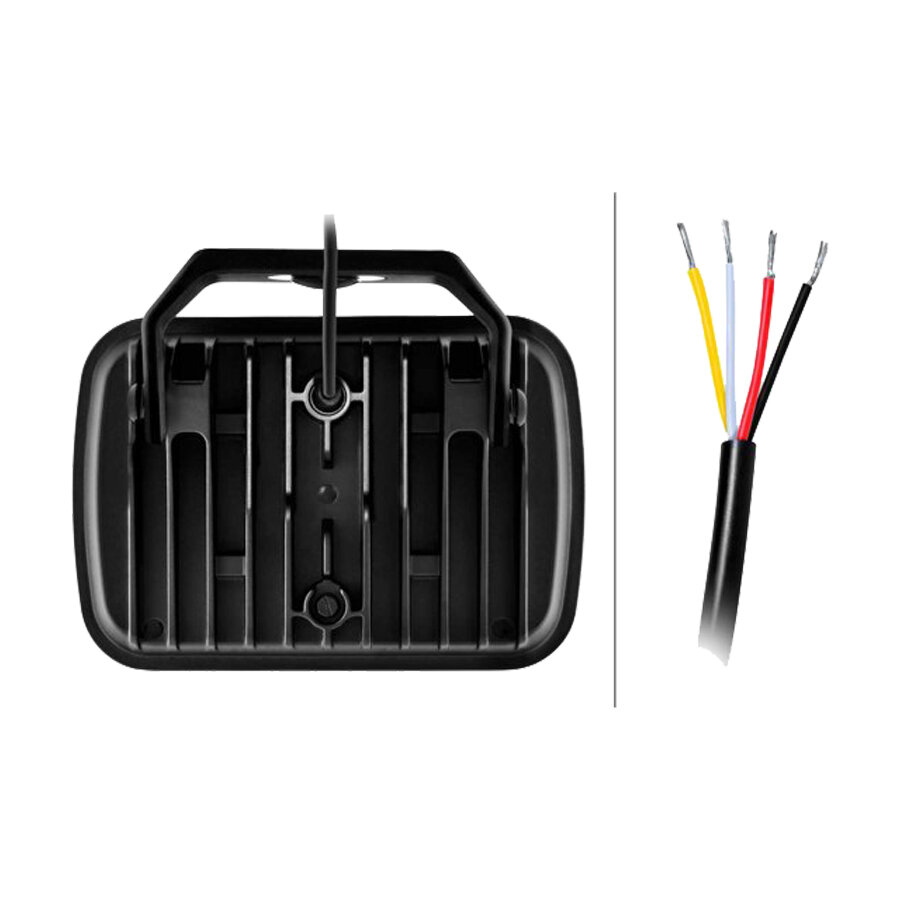 Hella LED Verstraler Blade | Zwart | Wit/Oranje Positielicht | Ref 25 | Hangend