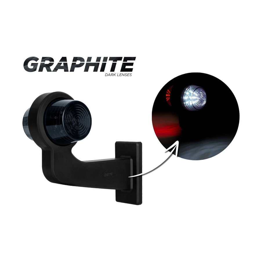 Horpol LED Breedtelamp 2-Functies Lang Links Dark-Look Horpol LED Breedtelamp 2-Functies Lang Links Dark-Look