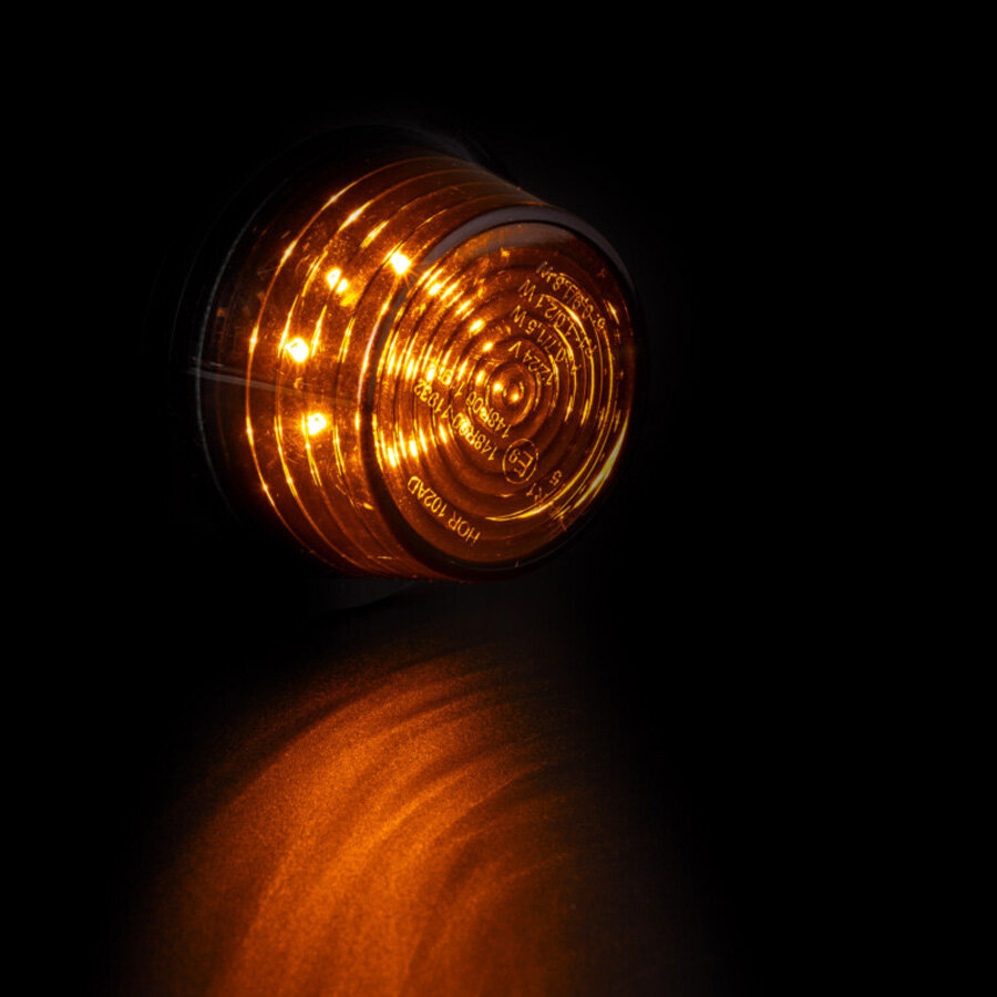 Horpol LED Breedtelamp Unit Oranje Graphite | MDP 2569/GRAPHITE/3M