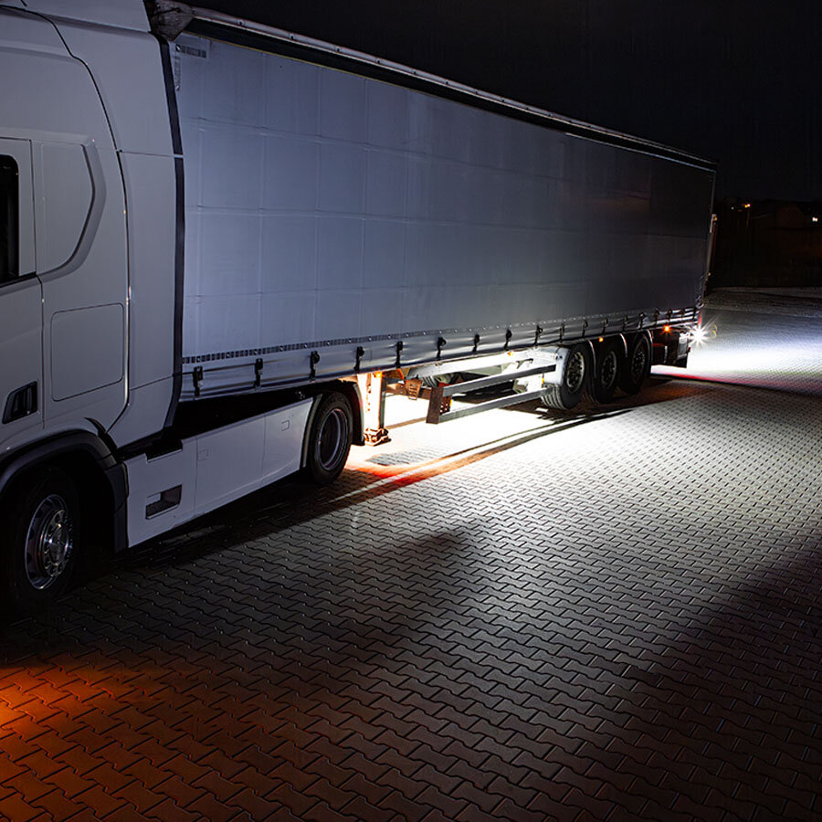 LED Manoeuvreerlamp CRP1 Langwerpig 2200LM + Kabel