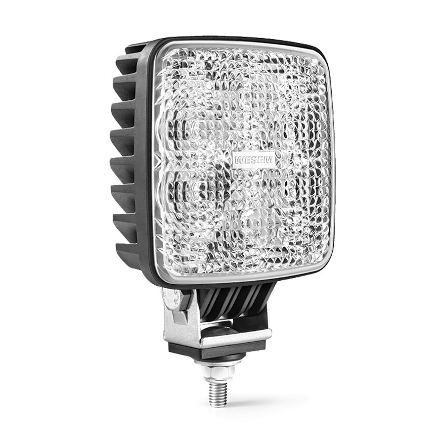 Wesem CRK3 LED Werklamp Kunststof Vierkant + 0,5m Kabel Wesem CRK3 LED Werklamp Kunststof Vierkant + 0,5m Kabel