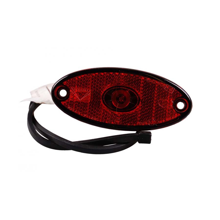 Asp&ouml;ck LED Markeringslamp Flatpoint II 0,5m Kabel 12V