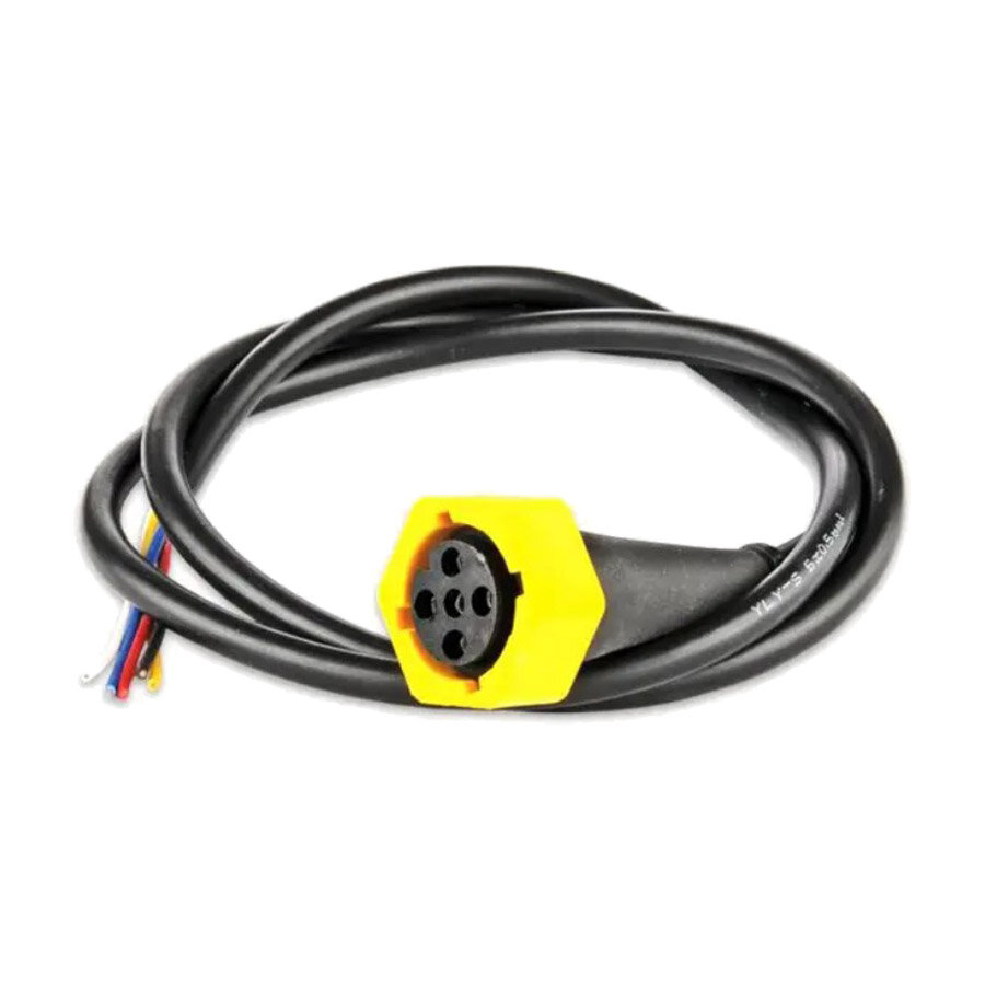 Kabel 5-Polige Bajonet Connector Geel Links 2 Meter Kabel 5-Polige Bajonet Connector Geel Links 2 Meter