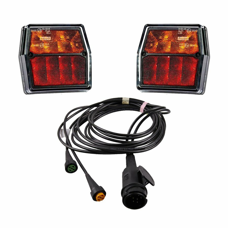 LED Verlichtingsset Aanhanger Fristom FT-222 12V LED Verlichtingsset Aanhanger Fristom FT-222 12V