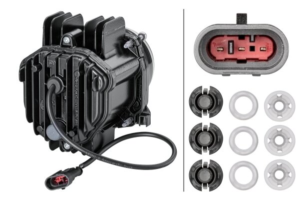 Hella Koplamp &Oslash;90mm Bi-LED | 12-24V | 1AL 010 820-021