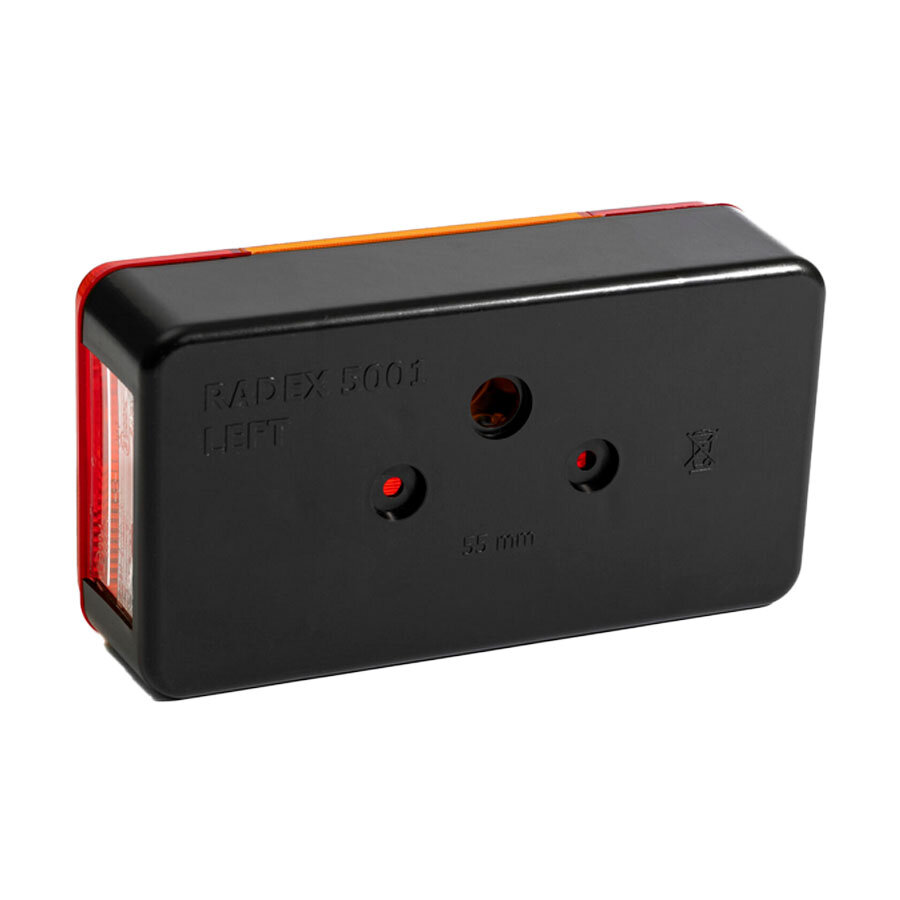 Radex 5001 Achterlicht Links + Mistlamp