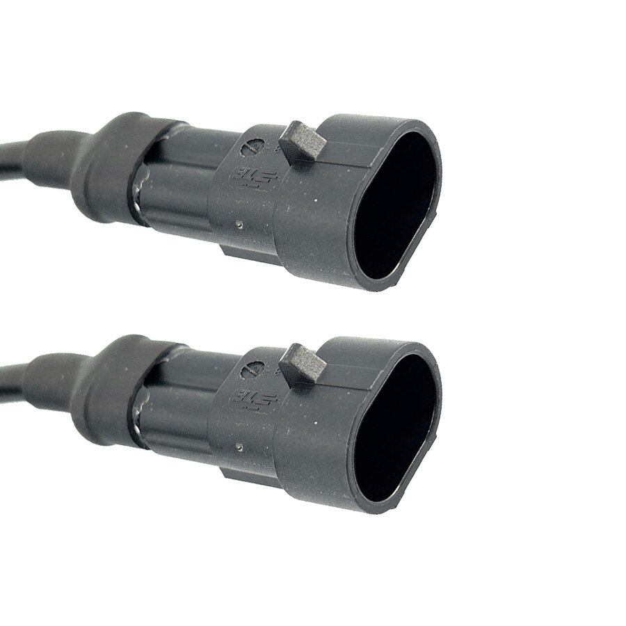 2-pins Verlengkabel AMP-Superseal Male-Male