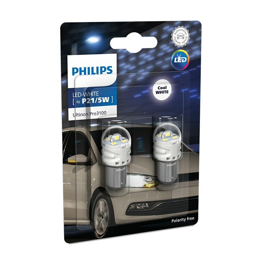Philips LED Retrofit P21/5W Wit 12V&nbsp;2 Stuks