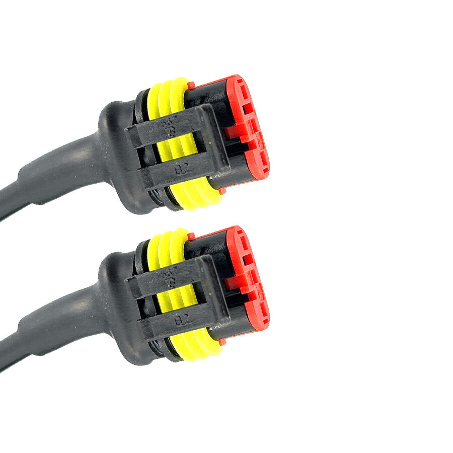 3-pins Verlengkabel AMP-Superseal Female-Female