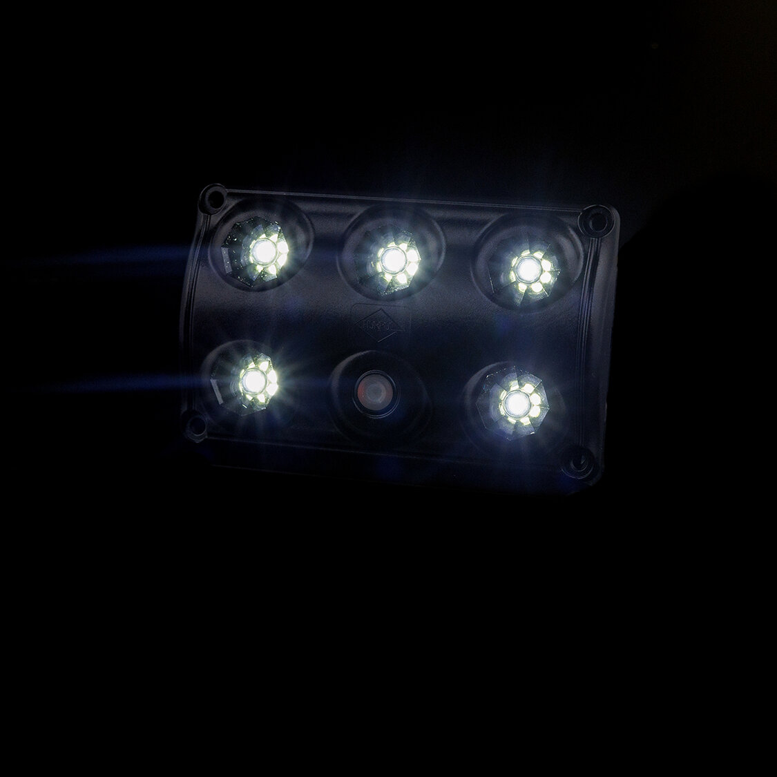 Horpol LED Interieurlamp Zwart 12-24V | Schakelaar