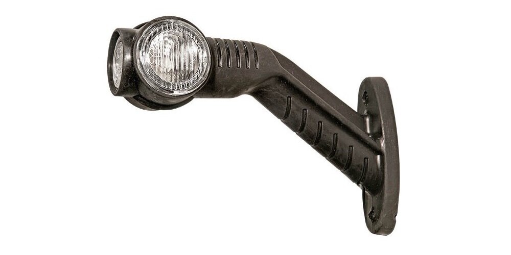 Asp&ouml;ck LED Markeringslamp Superpoint III Schuin | 24V | 1,25M + P&amp;R | Links