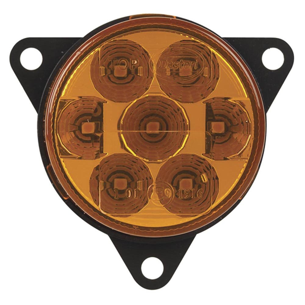 LED Richtingaanwijzer Voorkant Oranje Lens Rond &Oslash;58mm