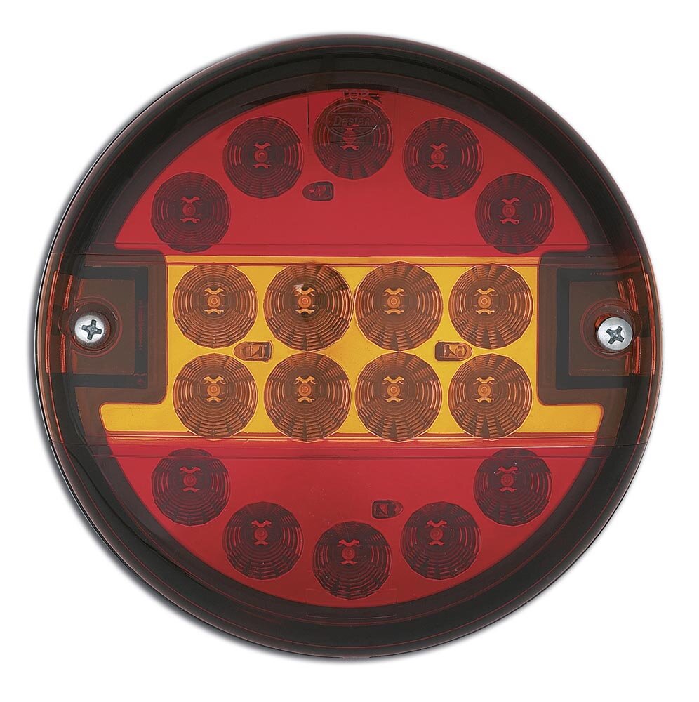 Led Hamburger Achterlicht 3 Functies | Rond &Oslash;140mm