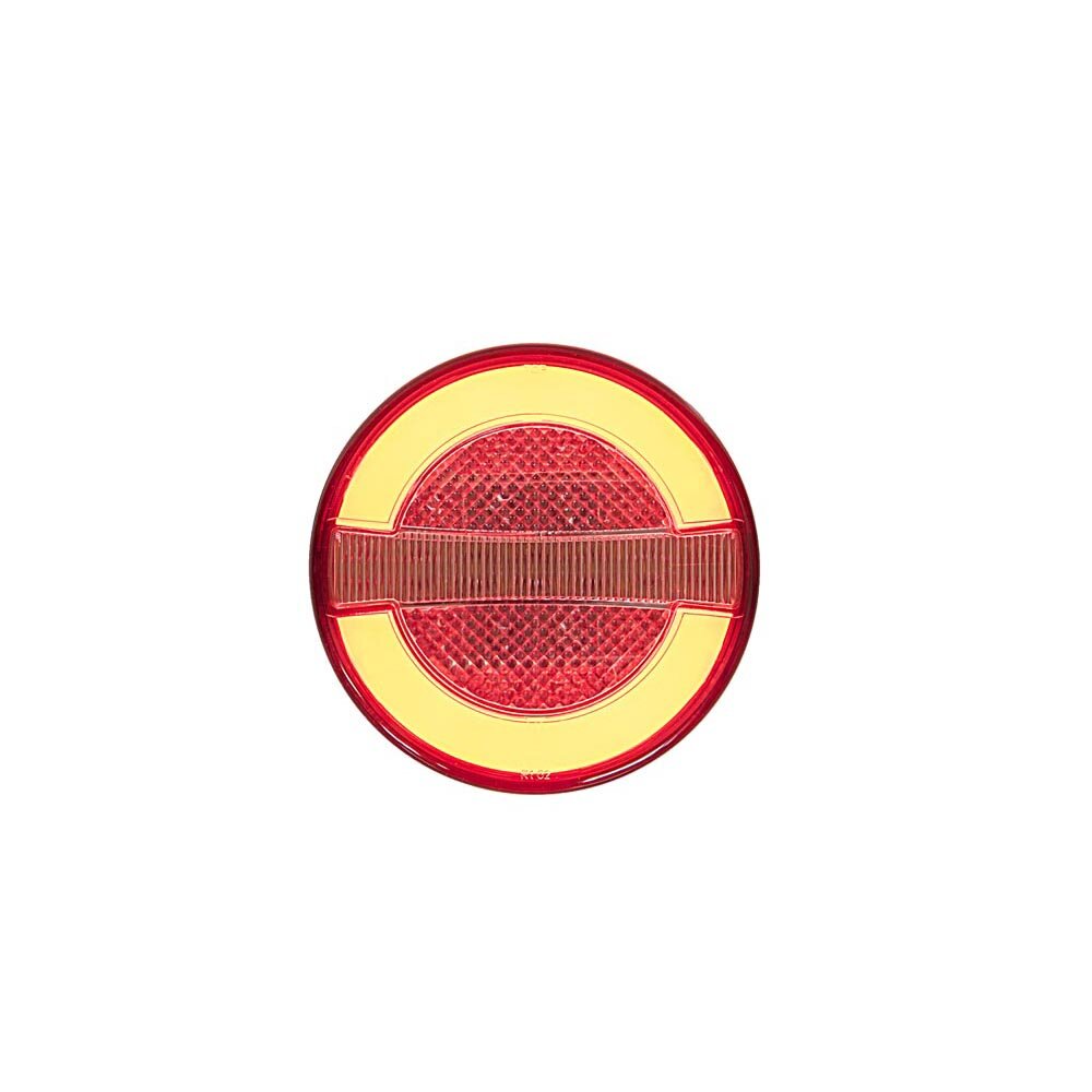 Led Achterlicht 3 Functies Rond &Oslash;122mm