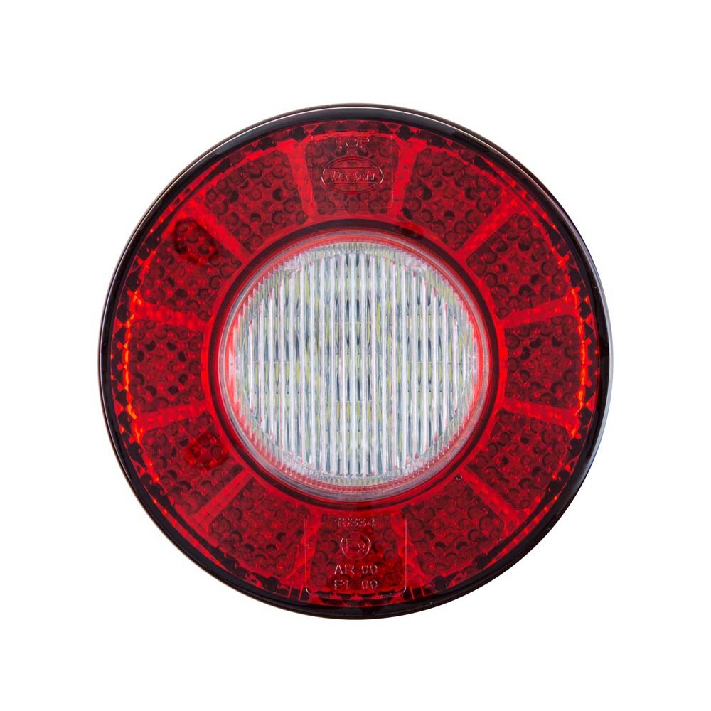 Led Achterlicht 2 Functies Rond &Oslash;103mm