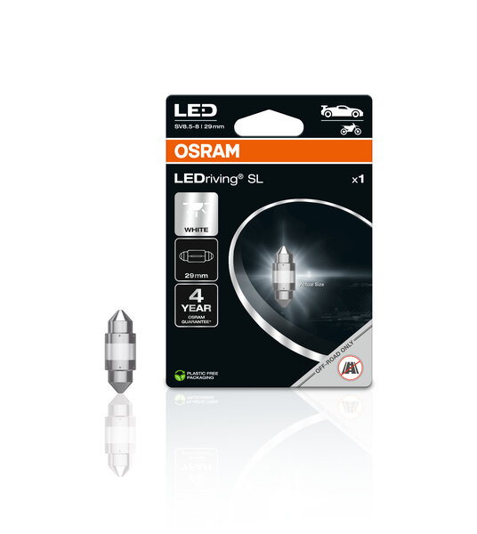 Osram C5W LED Retrofit 29mm Wit 12V SV8.5-8